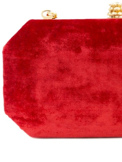 Tyler Ellis Small Perry Clutch In Red