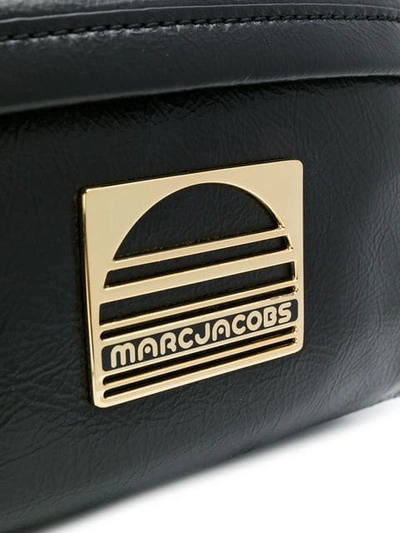 Shop Marc Jacobs Logo Sport Belt Bag In Black