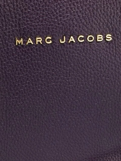Shop Marc Jacobs The Grind Tote Bag - Purple