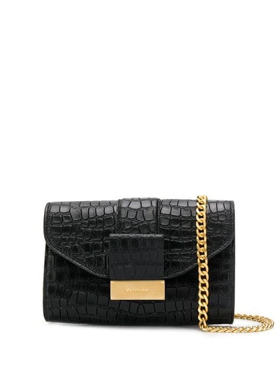 Shop Visone Mila Shoulder Bag - Black