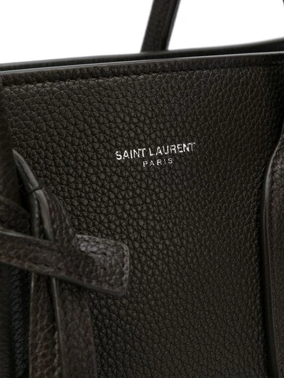 Shop Saint Laurent Kleine 'sac De Jour' Handtasche In Brown