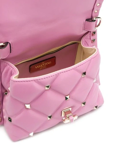 Shop Valentino Garavani Candystud Mini Tote In Pink