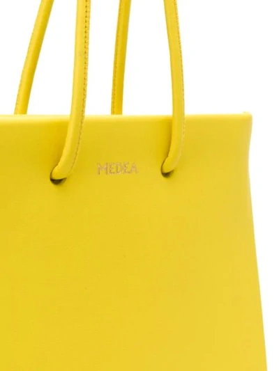 Shop Medea Mini Shopper Tote Bag In Yellow