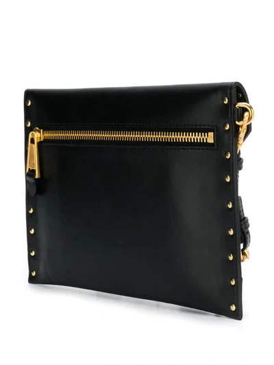 Shop Moschino Clutch Mit Teddy In 8555 Black