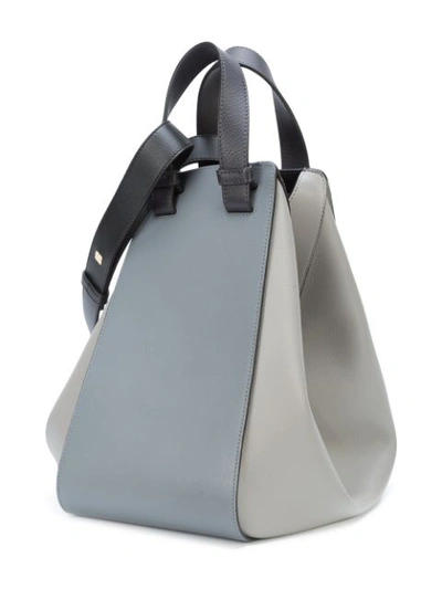 Shop Loewe 'hammock' Bag In Grey