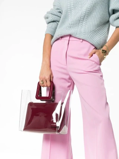 Staud pvc shop bag