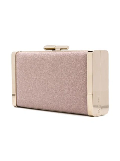 Shop Jimmy Choo J Box Clutch Bag In Ballet Pink