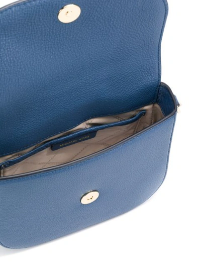 Shop Michael Michael Kors Mott Crossbody Bag In Blue