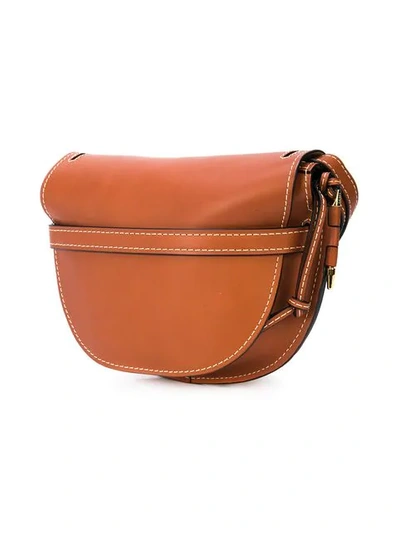 Shop Loewe Saddle Shoulder Bag - Brown