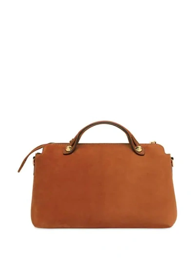 Shop Fendi Medium By The Way Tote In Brown