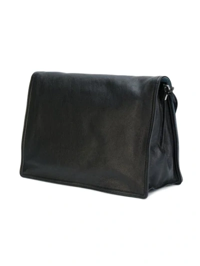 Shop Prada Classic Shoulder Bag In Black