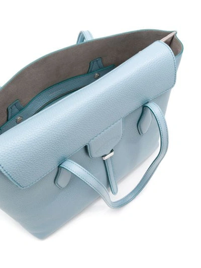 Shop Tod's Joy Medium Tote Bag In Blue