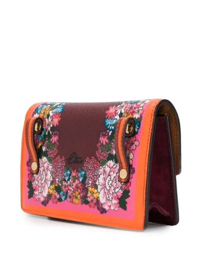 Shop Etro Floral Belt Bag In Pink