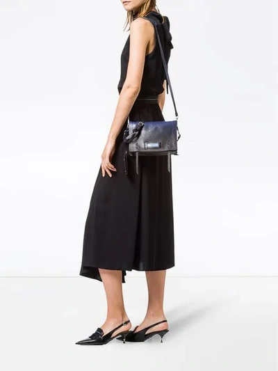 Shop Prada Etiquette Shoulder Bag In Black