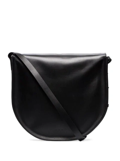 Shop Aesther Ekme Saddle Hobo Shoulder Bag In Black