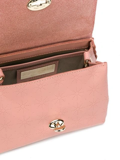 Shop Zanellato Flip Lock Tote In Pink