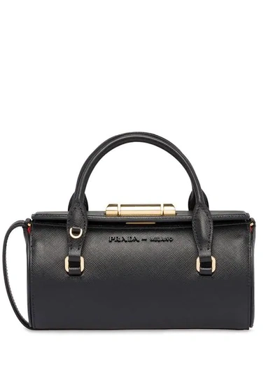 Shop Prada Sybille Duffle Bag In Black