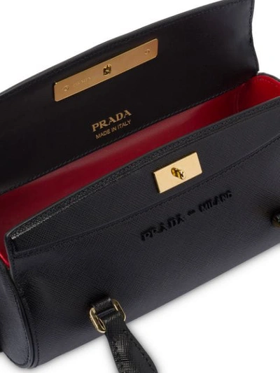 Shop Prada Sybille Duffle Bag In Black