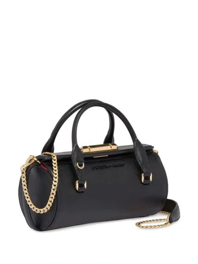 Shop Prada Sybille Duffle Bag In Black