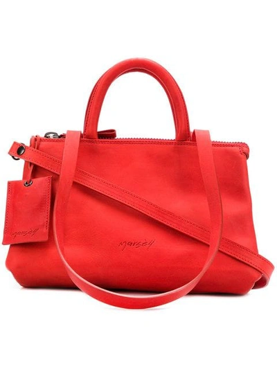 Shop Marsèll Mini Orrizzontale Shoulder Bag In Red