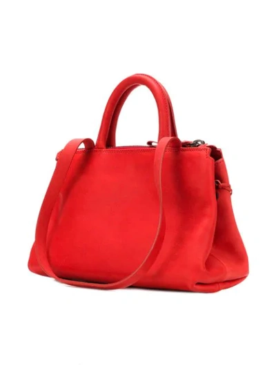 Shop Marsèll Mini Orrizzontale Shoulder Bag In Red