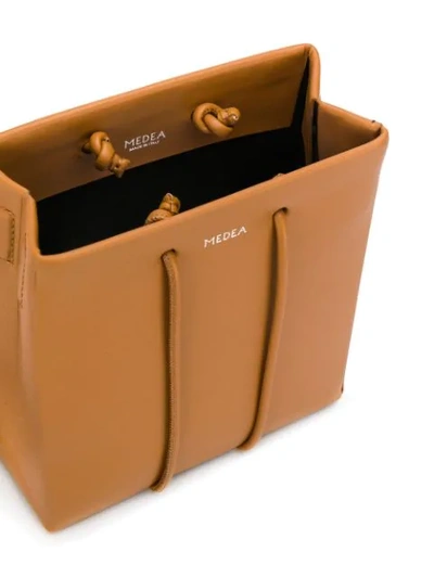 Shop Medea Prima Hanna Tote Bag In Brown
