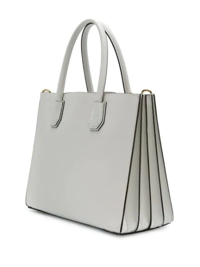 Shop Michael Michael Kors 'mercer' Handtasche In 085 Optic White