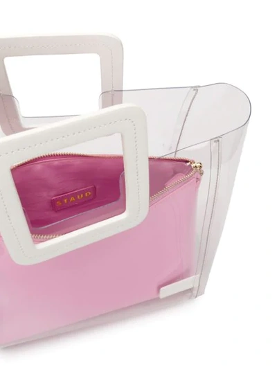 Shop Staud Shirley Tote Bag In Pink