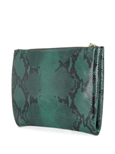 Shop Marni Clutch Bag In Green