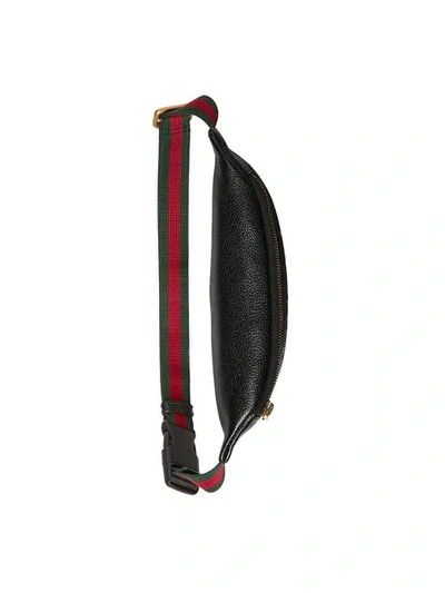 Shop Gucci Print Small Belt Bag In Black