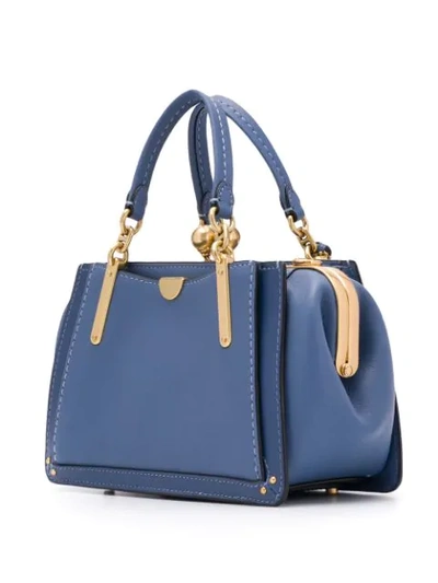 Shop Coach Dreamer Shoulder Bag In Blue