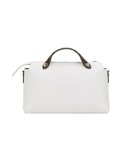 Shop Fendi Medium By The Way Tote In White