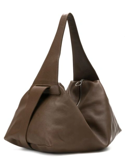 Shop No/an Large Long Tote - Brown