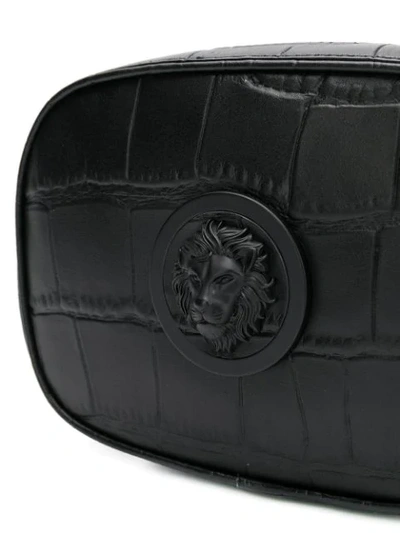 Shop Versus Lion Head Belt Bag In Black