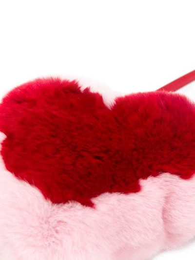 Shop Prada Heart Plushie In Pink