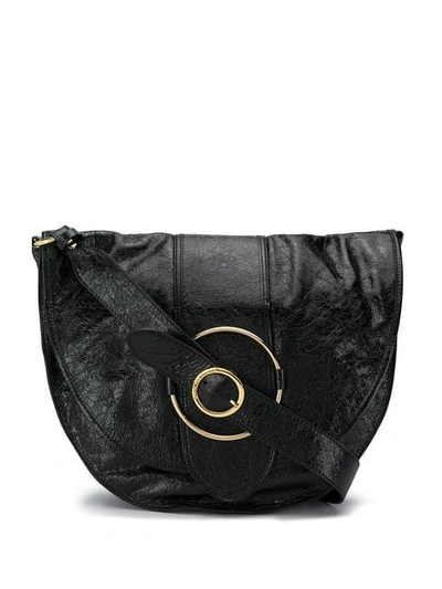 Shop L'autre Chose Large Shoulder Bag In Black
