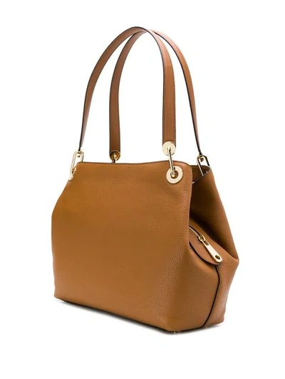 Shop Michael Michael Kors Top Handle Tote Bag In Brown