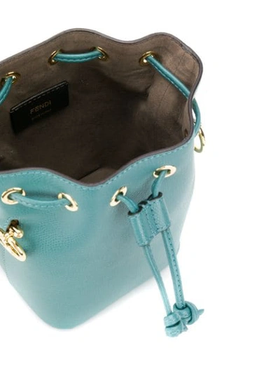 Shop Fendi Mon Tresor Mini Bag In F1808 Blue