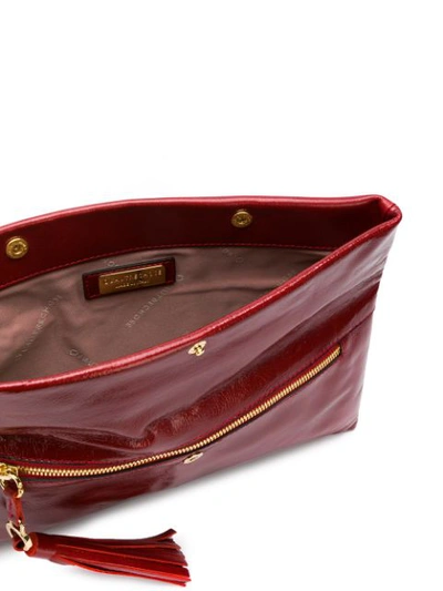 Shop L'autre Chose Foldover Clutch Bag - Red