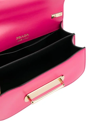 Shop Prada Sidonie Shoulder Bag In Pink