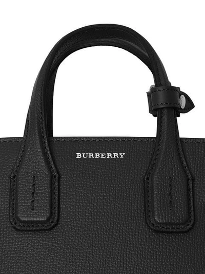 Shop Burberry Classic Tote In 00100 Black