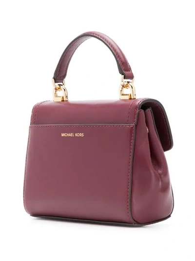 Michael Michael Kors Ava Xs Crossbody Bag In Red