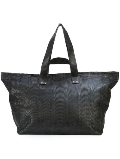 Shop Elisabeth Weinstock Antibes Duffel Bag In Black
