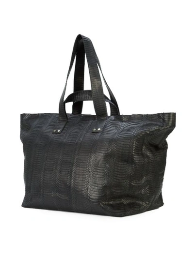 Shop Elisabeth Weinstock Antibes Duffel Bag In Black