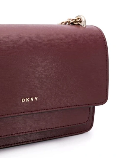 Shop Dkny Small Bryant Crossbody Bag In Red