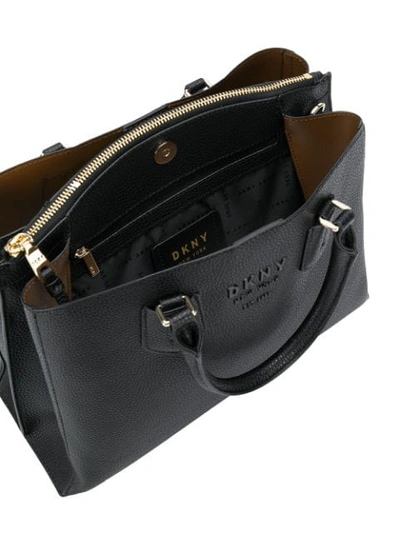 Shop Dkny Noho Tote Bag In Black