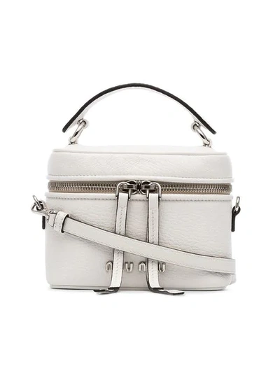 Shop Miu Miu Mini Shoulder Bag In White