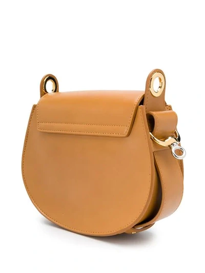 Shop Chloé Tess Bag In Brown