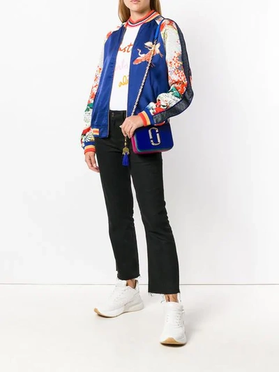 Marc Jacobs Hip Shot Belt Bag In Blue
