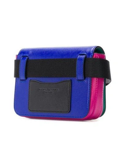 Marc Jacobs Hip Shot Belt Bag In Blue